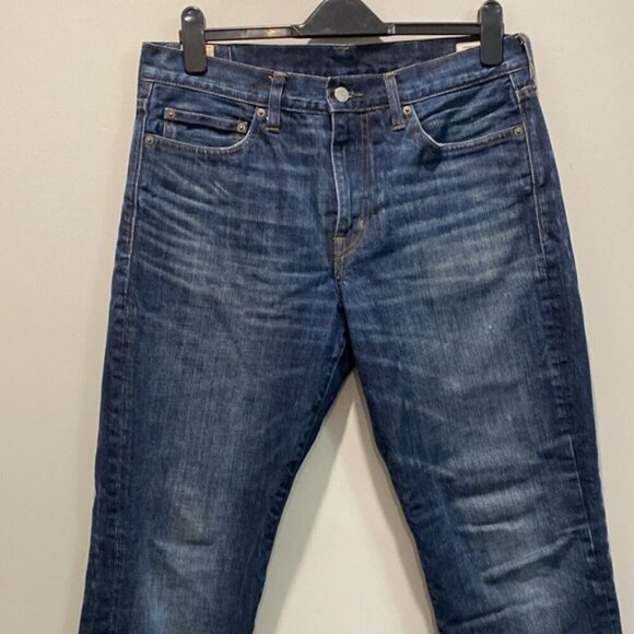 J. Crew Straight Leg Jeans 770 with Classic flannel-lined Size 33 - Picture 3 of 16